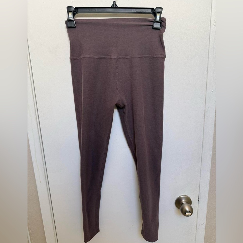 High-Waisted Brown Leggings